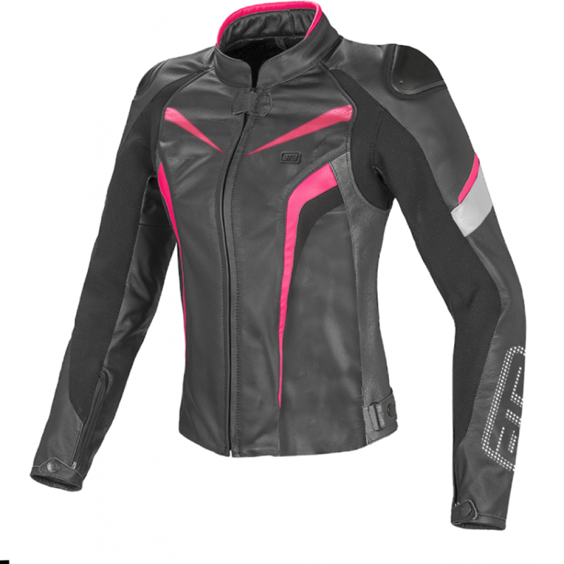 Lady Pink Prospect Motorcycle Leather Jacket – Women’s CE Armored Biker Gear