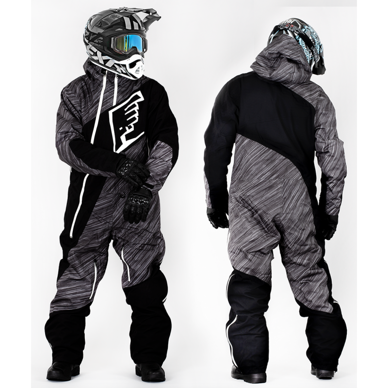 "JetForce Phantom Series One-Piece Snow Suit – Elite Performance for Aggressive Winter Riders