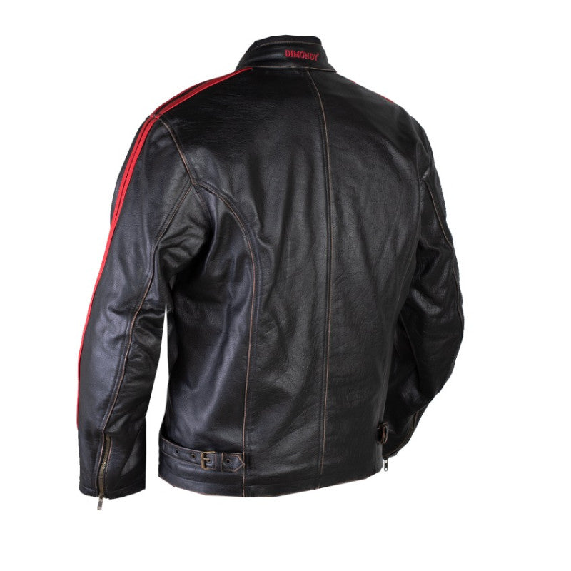 Premium Rider Buffalo Leather Motorcycle Jacket – CE Level-2, DuPont™ Kevlar® Reinforced