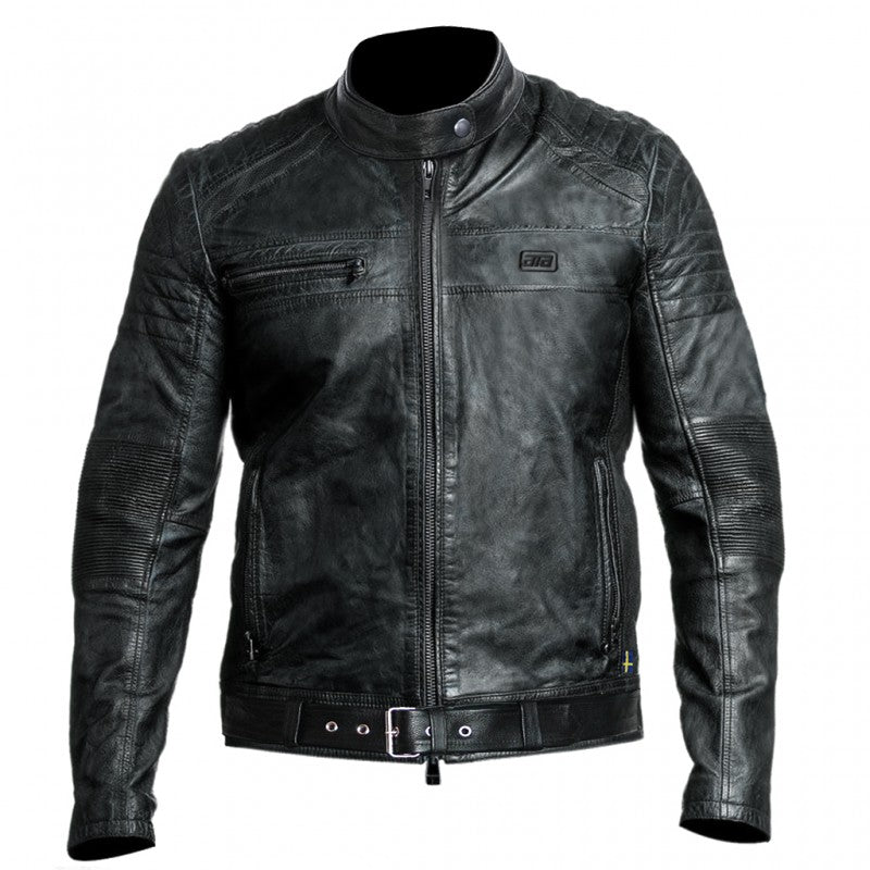 Custom Tyranny Motorcycle Leather Jacket – CE Level-2 Armored, Kevlar Reinforced, Premium Cowhide