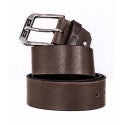 Premium Brown Leather Motorcycle Belt – Heavy-Duty, Stylish, Adjustable Fit for Bikers, Casual Wear and Everyday Use.