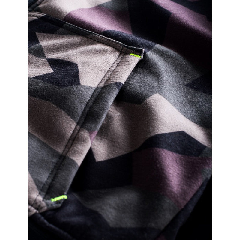 Premium Camo Forest Motorcycle Hoodie – CE 17092:2020 Certified, Kevlar Lined, Waterproof, Armored Riding Jacket