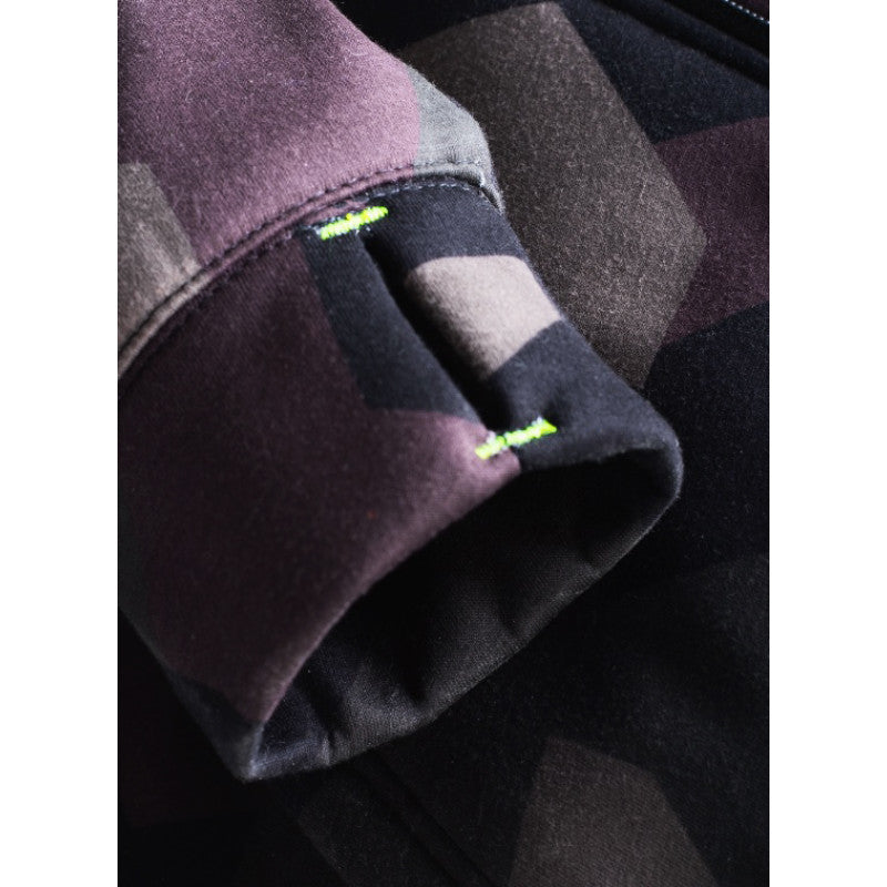 Premium Camo Forest Motorcycle Hoodie – CE 17092:2020 Certified, Kevlar Lined, Waterproof, Armored Riding Jacket