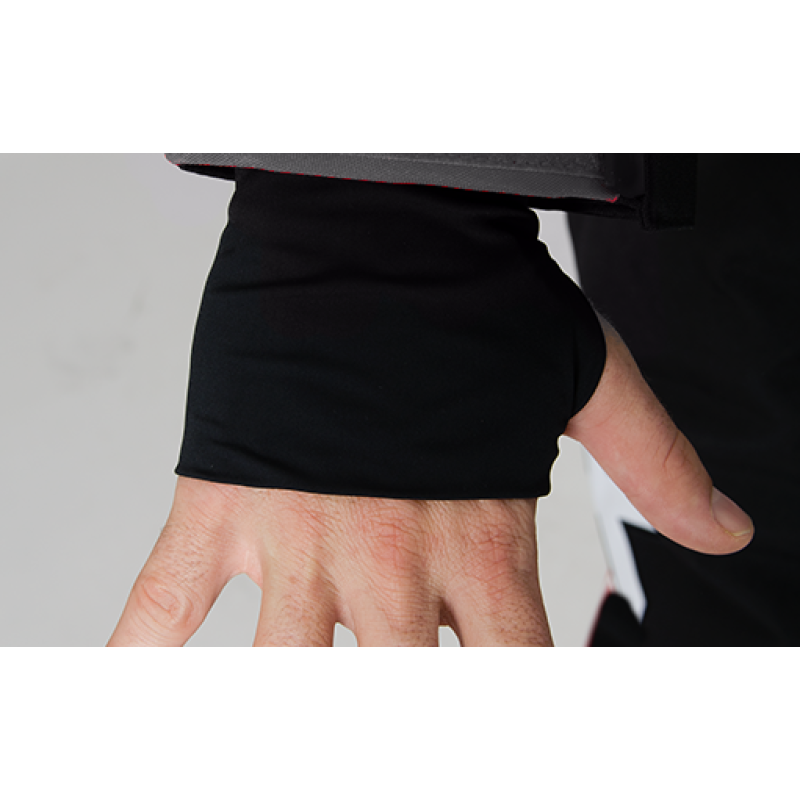 "All-Terrain Stealth: High-Performance Snowmobile Suit in Camo Black"