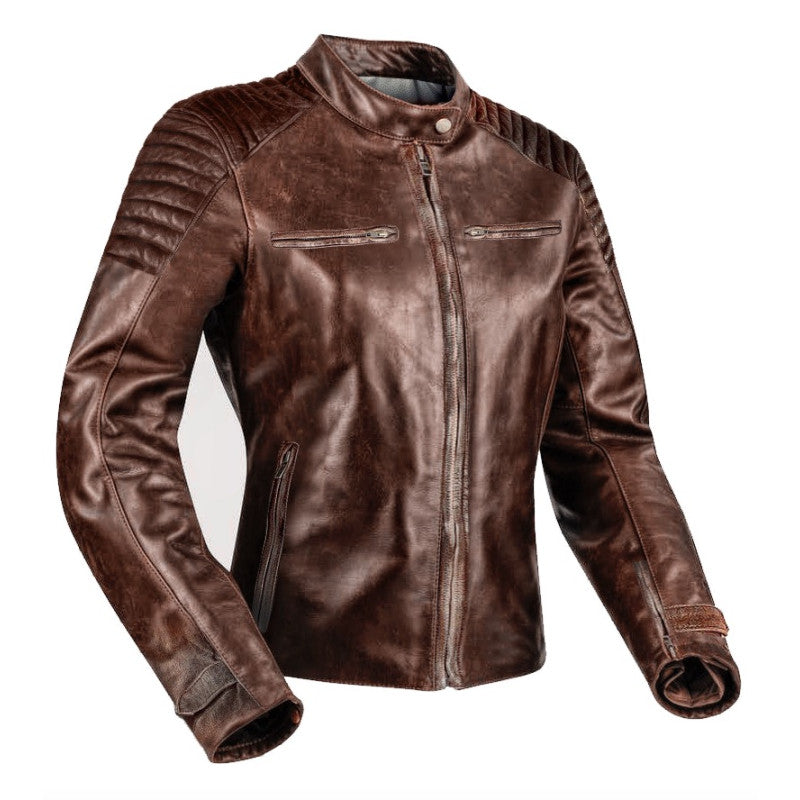 Bandit 92X black Goat nappa premium motorcycle leather jacket