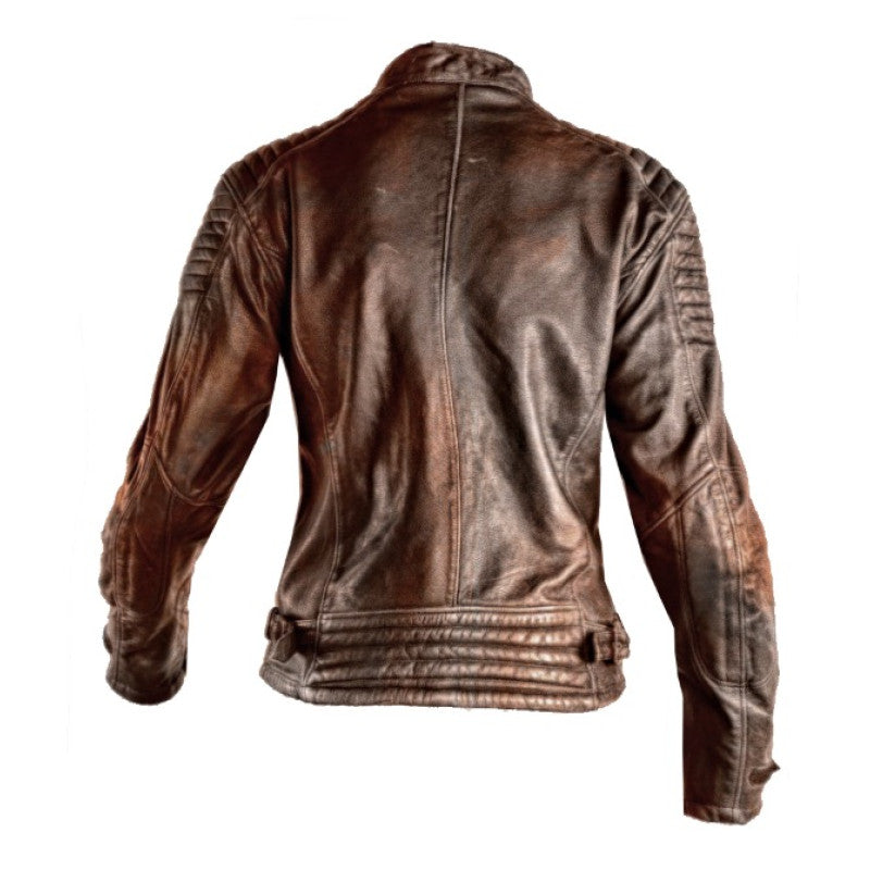 Bandit 92X black Goat nappa premium motorcycle leather jacket