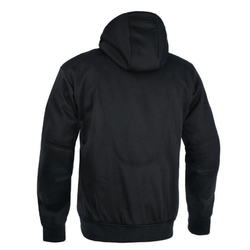 Bandit Black Urban Motorcycle Hoodie with DuPont™ Kevlar® – CE Certified EN 17092:2020 – Armoured, Water-Repellent – Men’s XXS–6XL