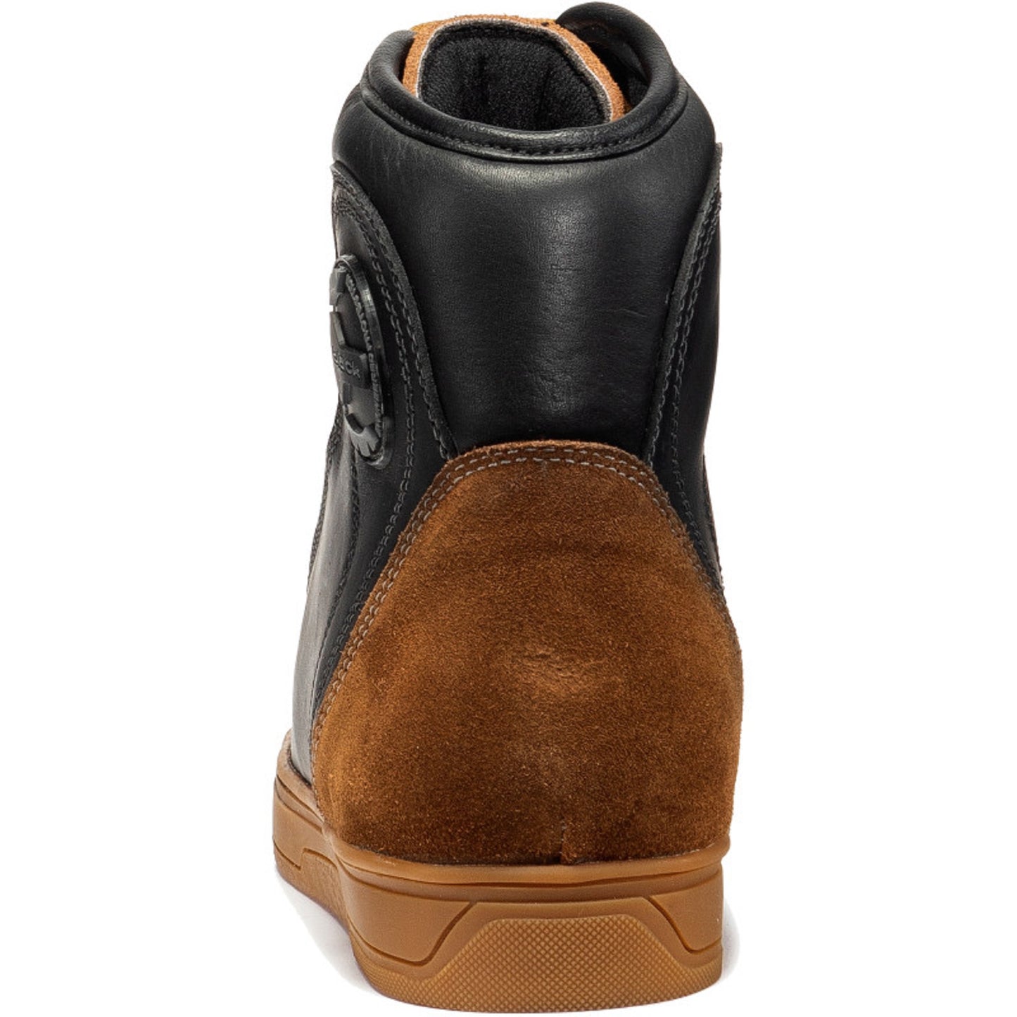 Black streetwise ankle touring motorcycle boots – CE Approved, Crush-Resistant, Everyday Comfort for Unisex