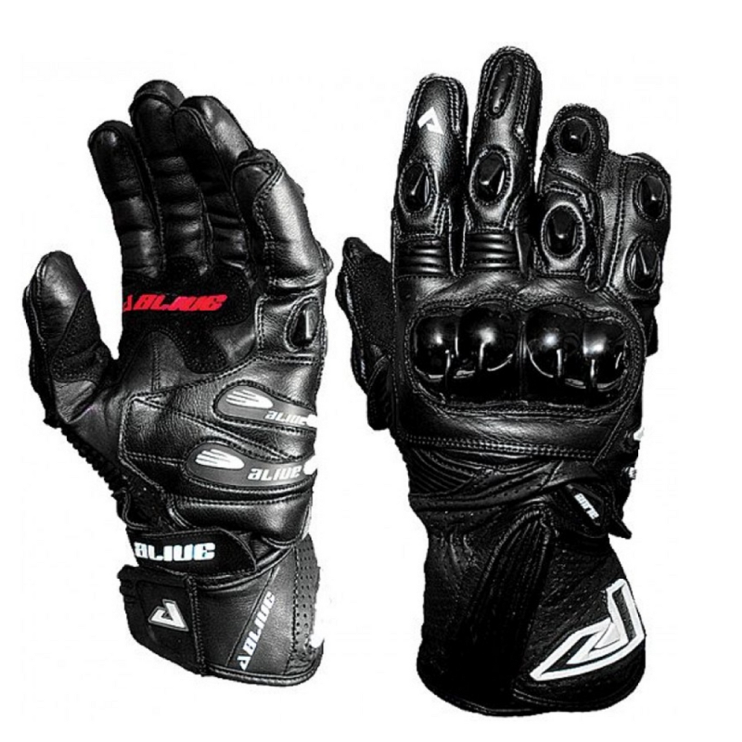 Alive Speed Gear Motorcycle Gloves – Aniline Cowhide, Waterproof & Breathable for unisex