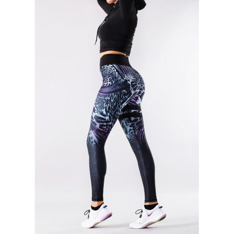 SHAPELAB Carnoca Leggings – High Waist, 4-Way Stretch, Antimicrobial Performance Tights for Women