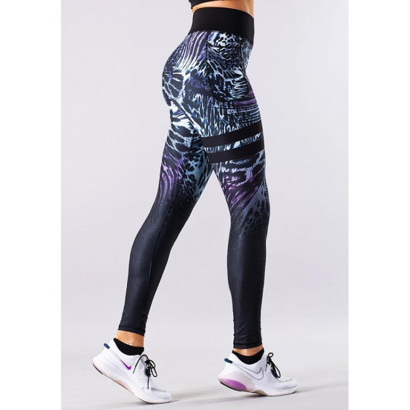 SHAPELAB Carnoca Leggings – High Waist, 4-Way Stretch, Antimicrobial Performance Tights for Women