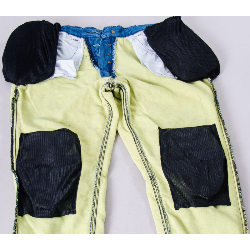 Lady Commander Dirty Blue Motorcycle Jeans – CE Level 2 Protection, Waterproof, Kevlar® Reinforced, Women’s Regular Fit, Sizes XXS–6XL