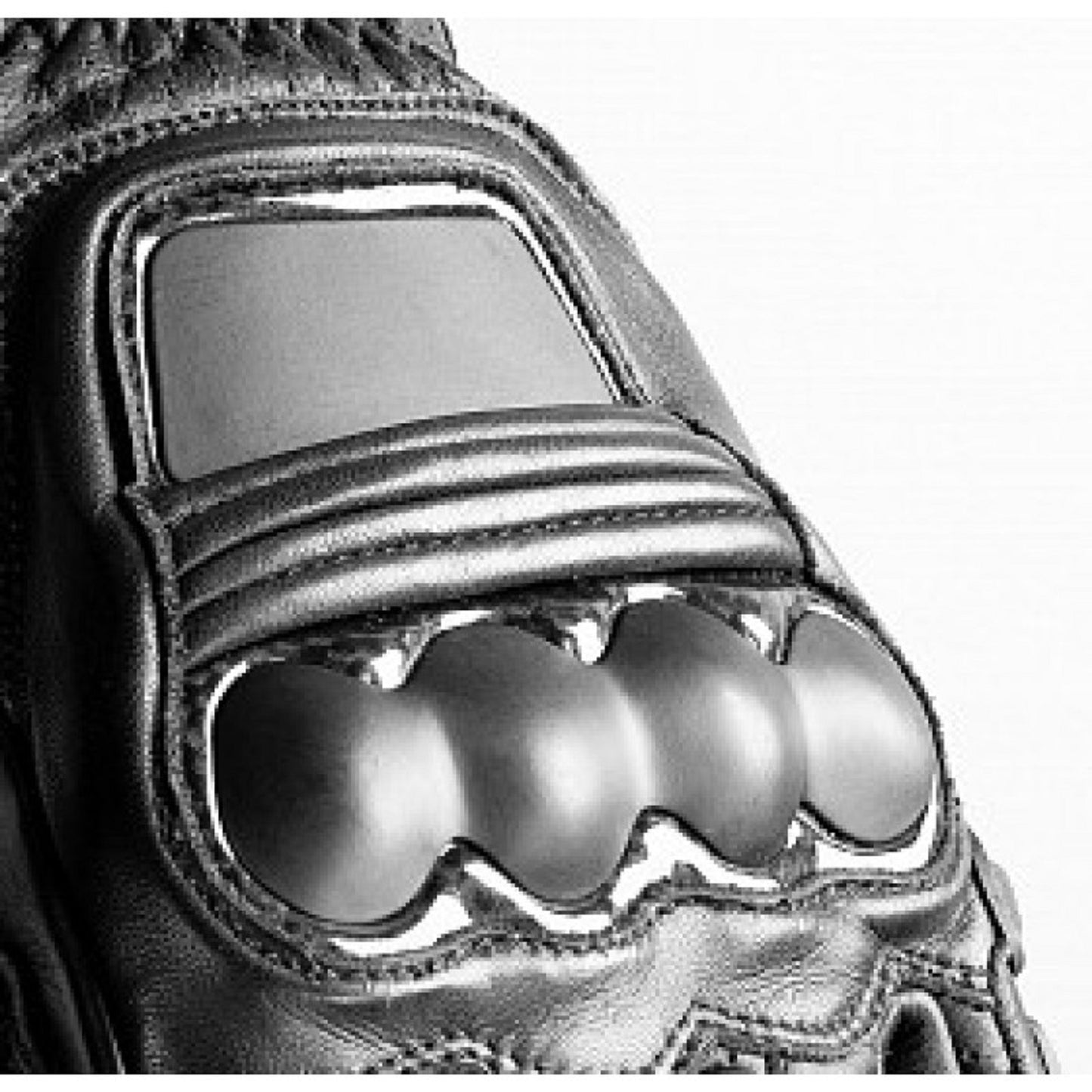 Havel Pro Blkops Summer Short Leather Gloves – Waterproof, Breathable with Reinforced Knuckles & Touchscreen for Men's