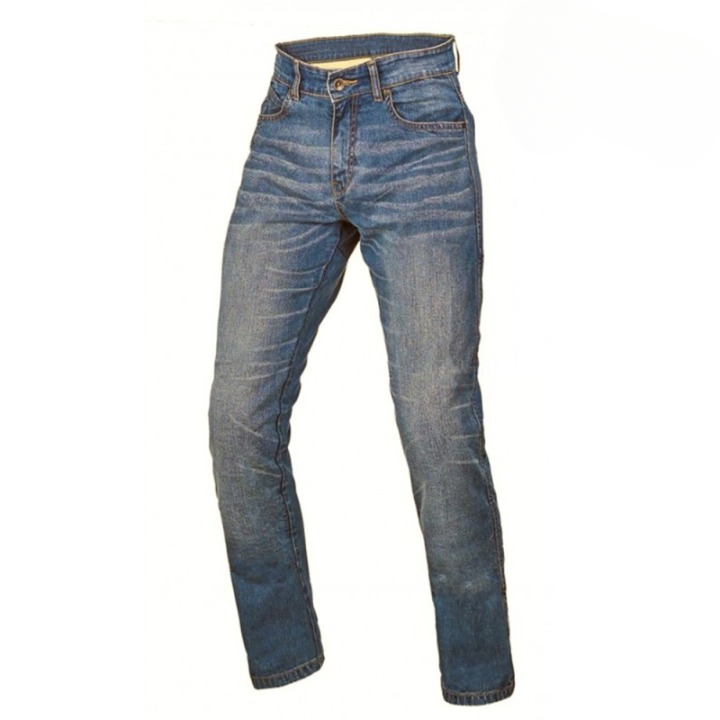 Men's Motorcycle Jeans – Cargo Cruiser "Original Blue" | CE 17092 Certified Protective Riding Denim with Kevlar & Armor Pockets