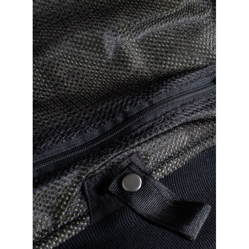 Premium Motorcycle Retro HD Mesh Hoodie – DuPont™ Kevlar® Lined, CE Level-2 Armor, Breathable Design