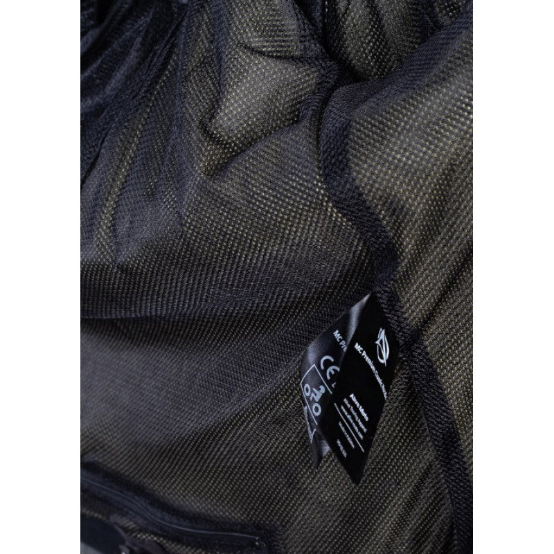 Premium Motorcycle Retro HD Mesh Hoodie – DuPont™ Kevlar® Lined, CE Level-2 Armor, Breathable Design