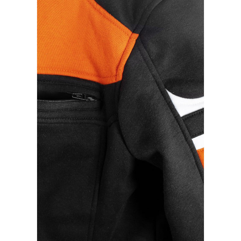 Motorcycle HD-Rider Hoodie – CE Certified, Kevlar® Lined, Water-Repellent, Urban Rider Protection