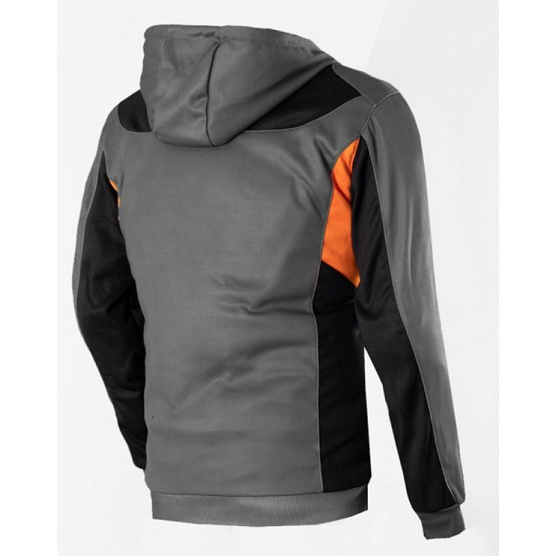 Premium CE-Certified Waterproof Roadster Motorcycle Hoodie with DuPont™ Kevlar® – Men’s XXS–6XL