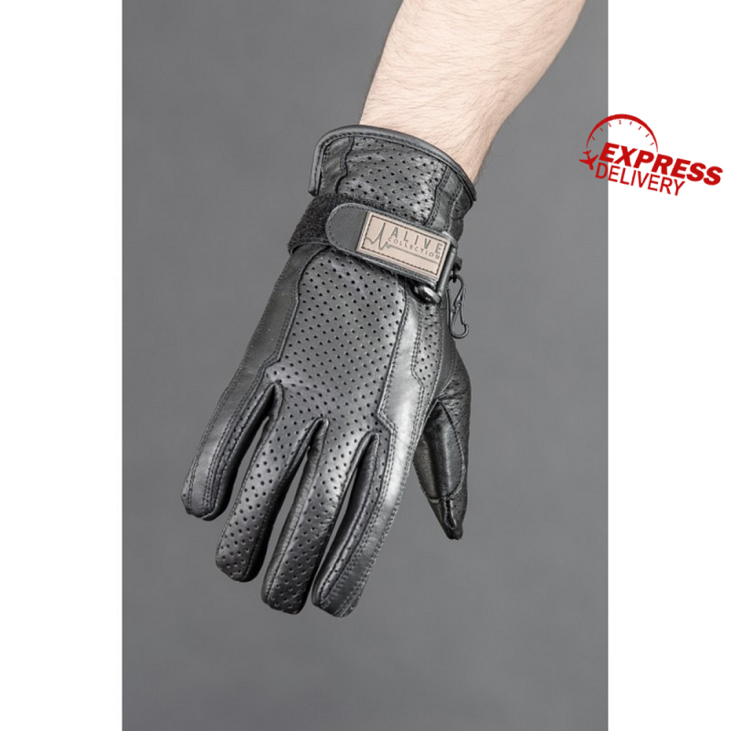 Custom Short Men’s Motorcycle Touring Gloves – Lightweight, Durable & Comfortable