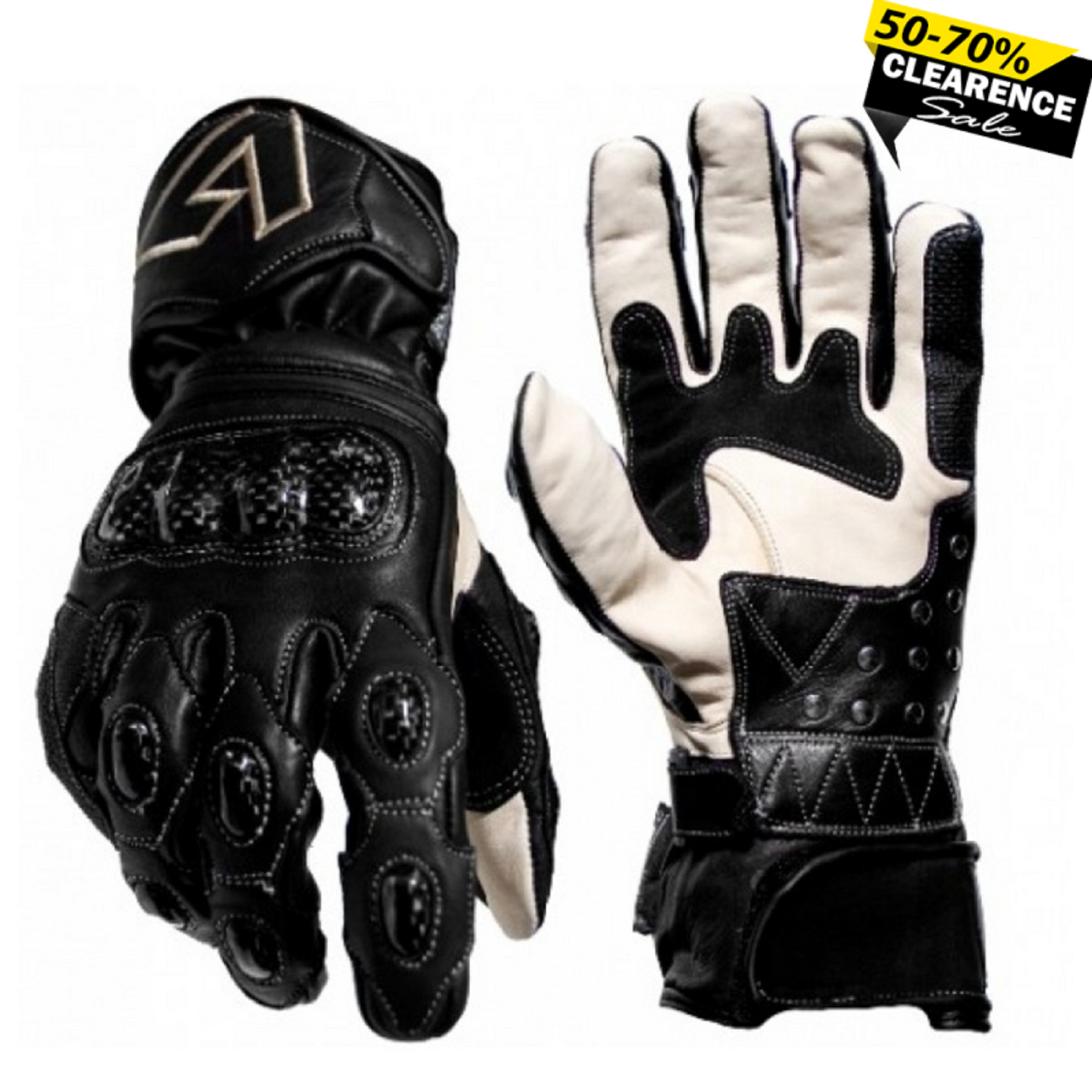 Alive Revolution™ Men's Waterproof Motorbike Gloves – Engineered for Protection, Built for Comfort