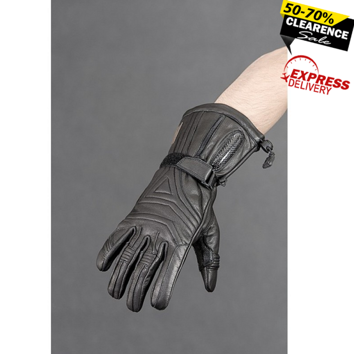 Crush™ Men's Touring Motorcycle Gloves – Waterproof, Comfortable & Durable