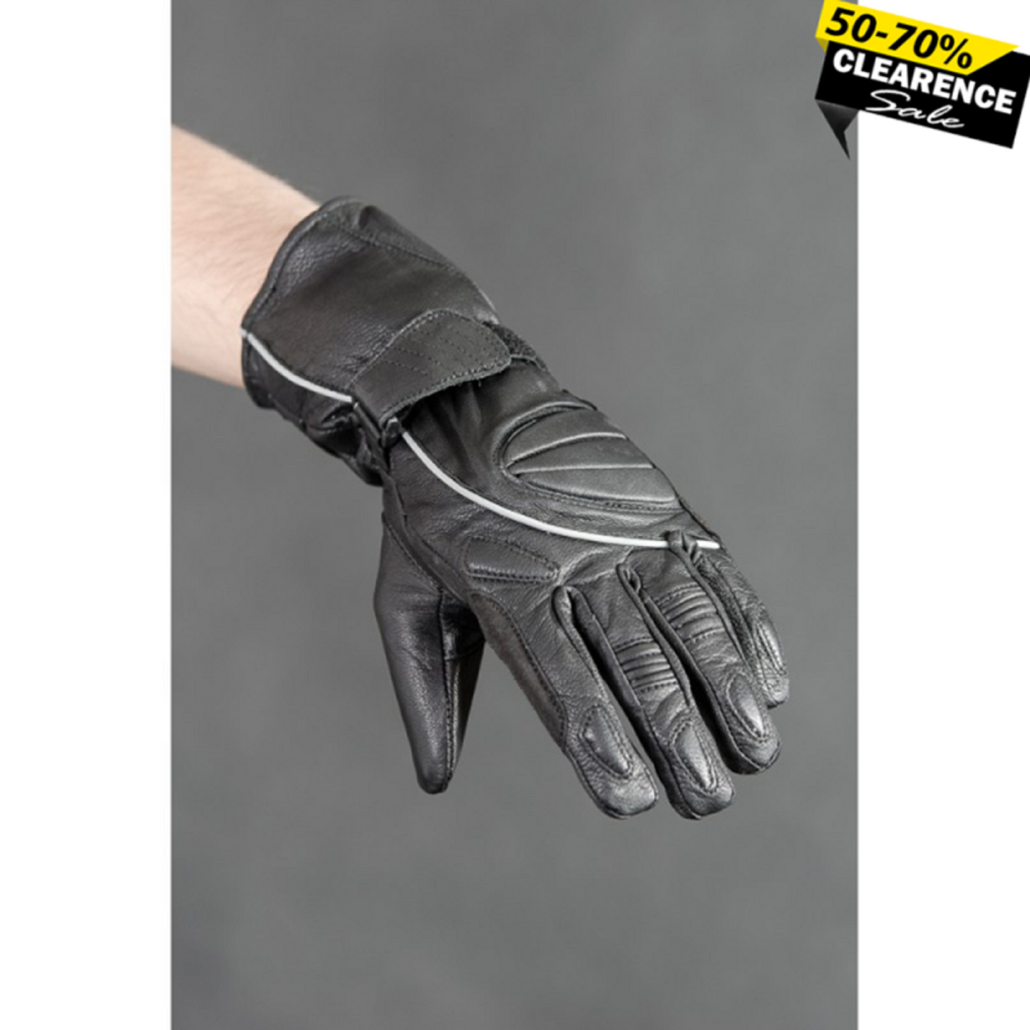 Alive Custom™ Men's Touring Motorcycle Gloves – Waterproof, Reinforced Grip & All-Day Comfort