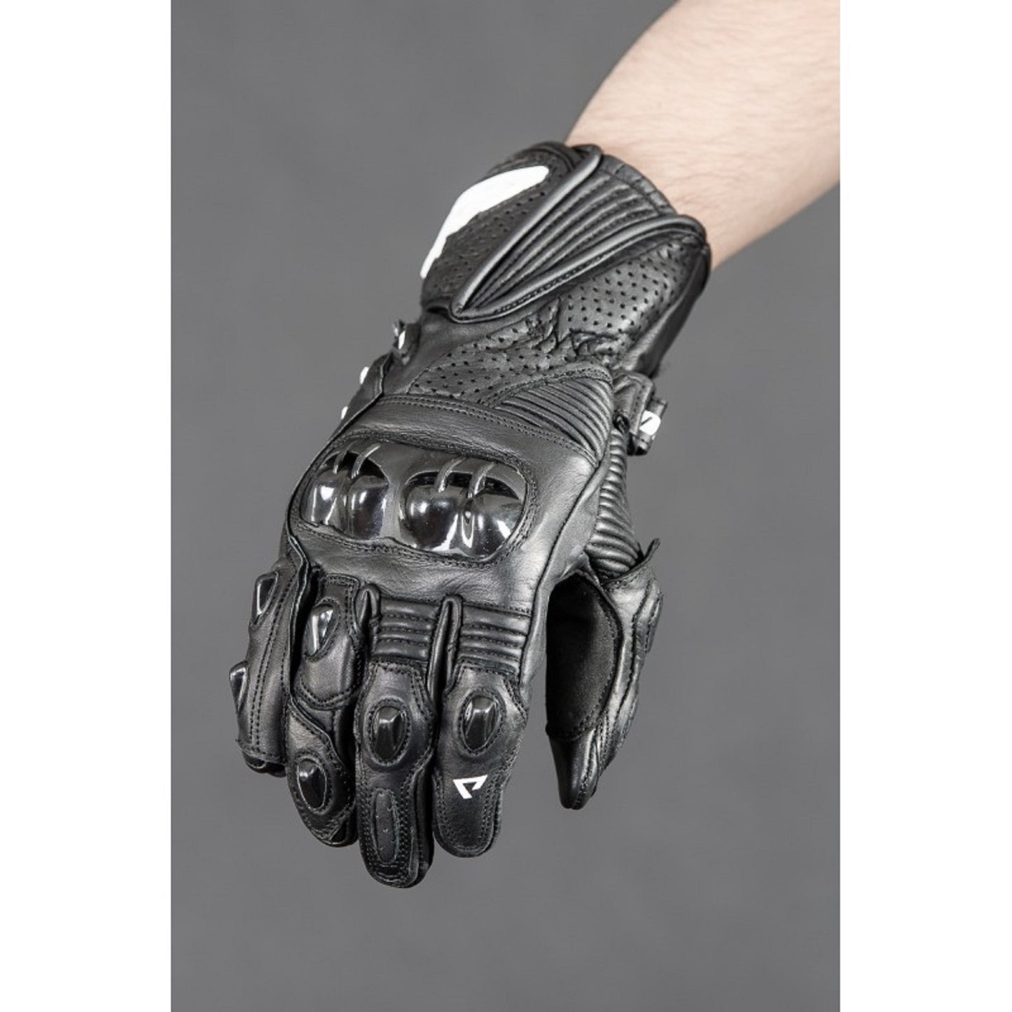 Alive Speedgear Men’s Black Motorcycle Gloves – Waterproof, Breathable Riding Gloves with Knuckle Protection