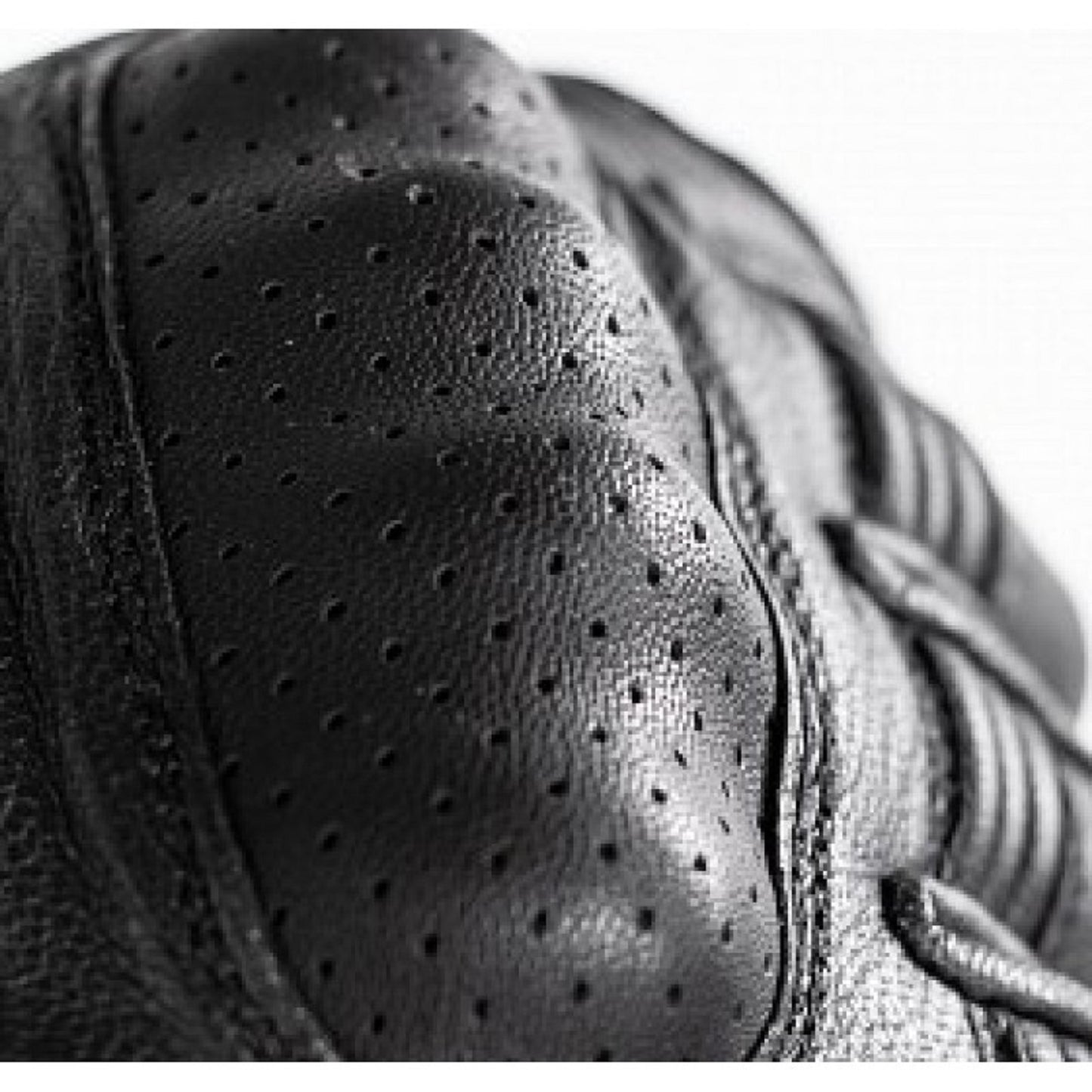 Euro City Summer Motorcycle Gloves – Perforated Aniline Cowhide, Waterproof & Breathable for Men's