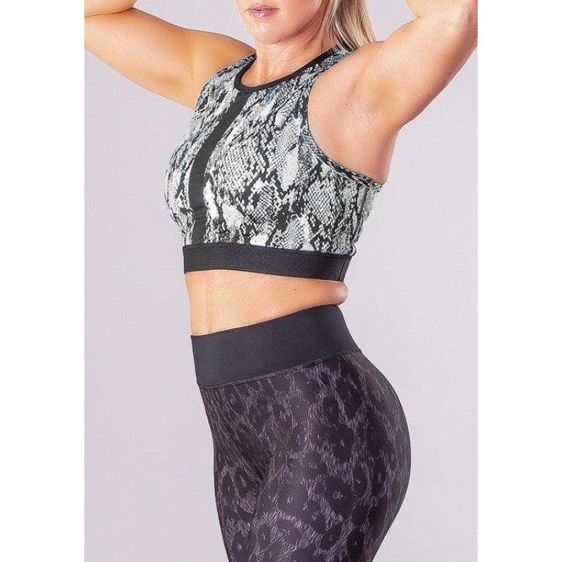 SHAPELAB Cyprus Sports Top – High Support, Ultra-Soft Lycra, Antimicrobial, 4-Way Stretch Activewear