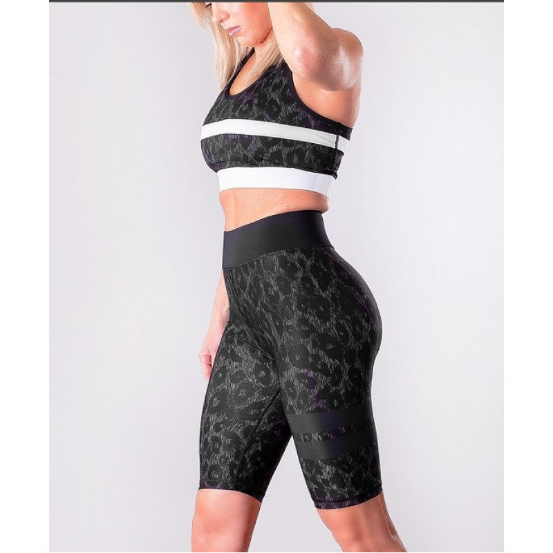 Shapelab Leo Dark Forrest Shorts – Premium High-Waist Compression Shorts for Active & Casual Wear