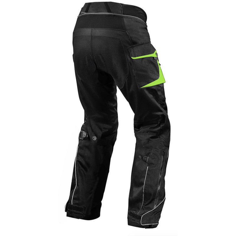 Premium Dynatech Flour Black Kevlar Waterproof Pants – Reinforced, Windproof, All-Weather Riding Gear for Men & Women