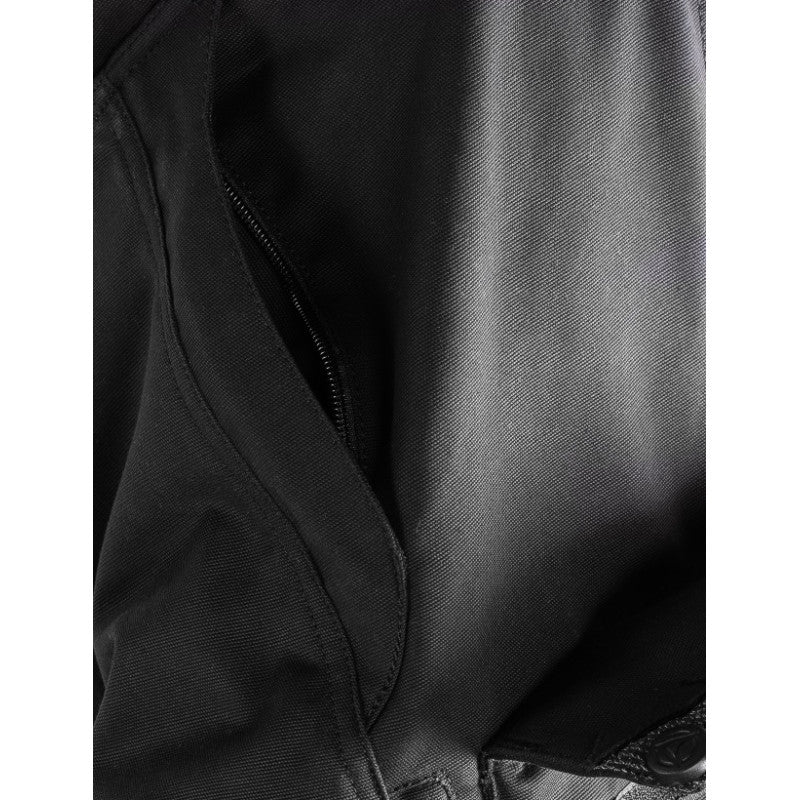 Premium Dynatech Orange Black Kevlar Motorcycle Pants – Waterproof, Reinforced, All-Weather Riding Gear for Men & Women