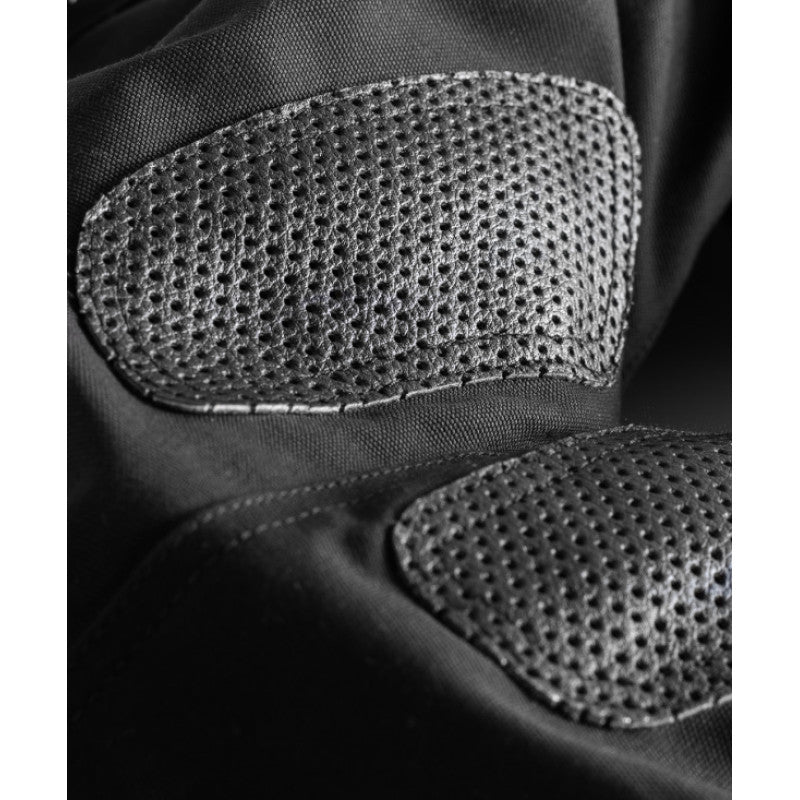 Premium Dynatech Orange Black Kevlar Motorcycle Pants – Waterproof, Reinforced, All-Weather Riding Gear for Men & Women