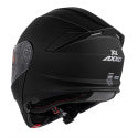 DOT Approved Black Full Face Motorcycle Helmet – Lightweight, Aerodynamic, Anti-Scratch Visor, Secure Fit for Street & Off-Road Riders