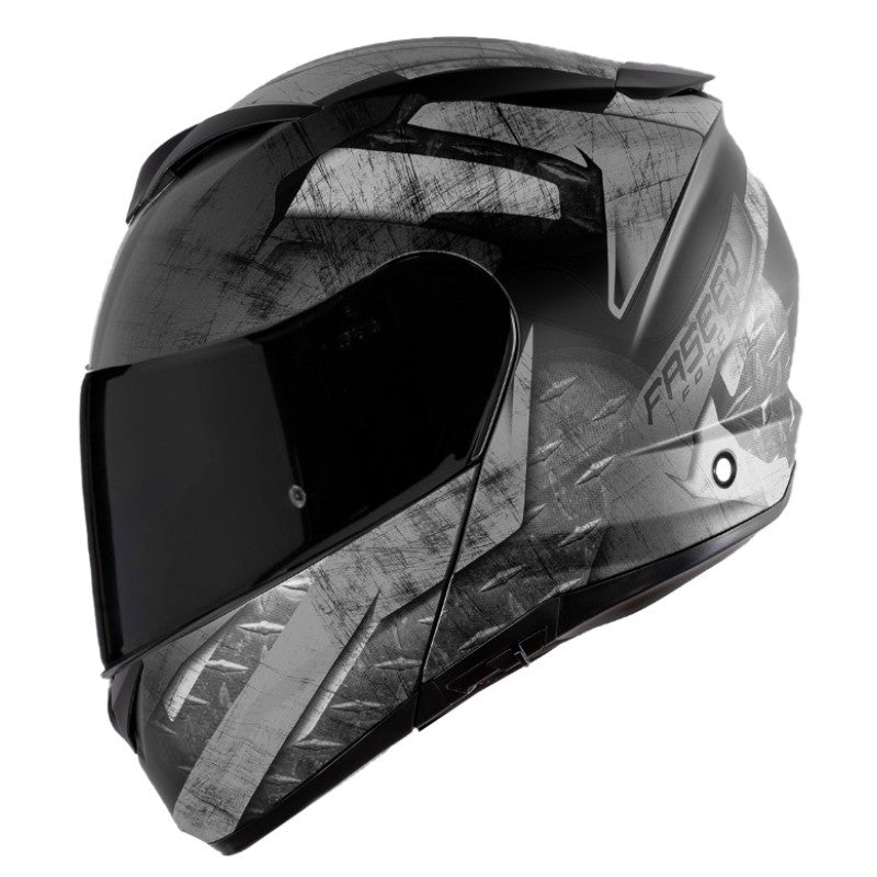 DOT Approved Full Face Motorcycle Helmet – Lightweight, Aerodynamic, Anti-Scratch Visor, Comfortable Fit for Street & Off-Road Riders