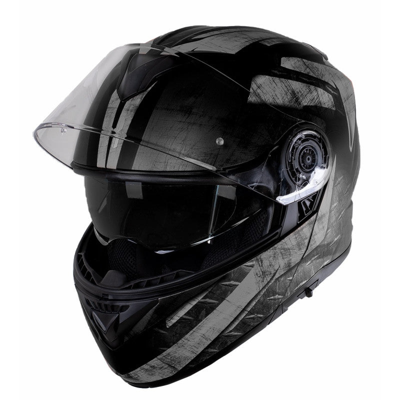 DOT Approved Full Face Motorcycle Helmet – Lightweight, Aerodynamic, Anti-Scratch Visor, Comfortable Fit for Street & Off-Road Riders