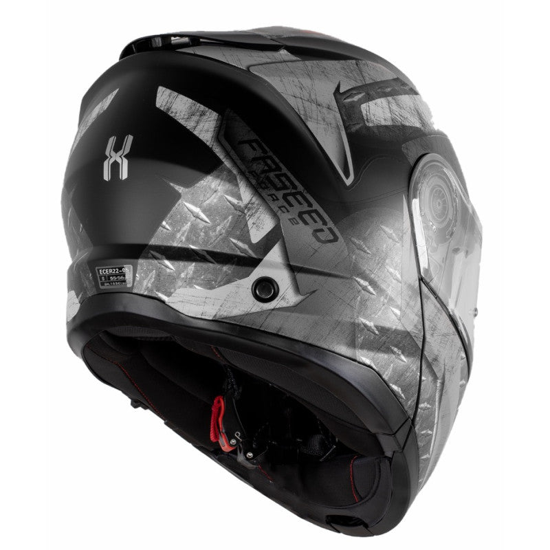 DOT Approved Full Face Motorcycle Helmet – Lightweight, Aerodynamic, Anti-Scratch Visor, Comfortable Fit for Street & Off-Road Riders