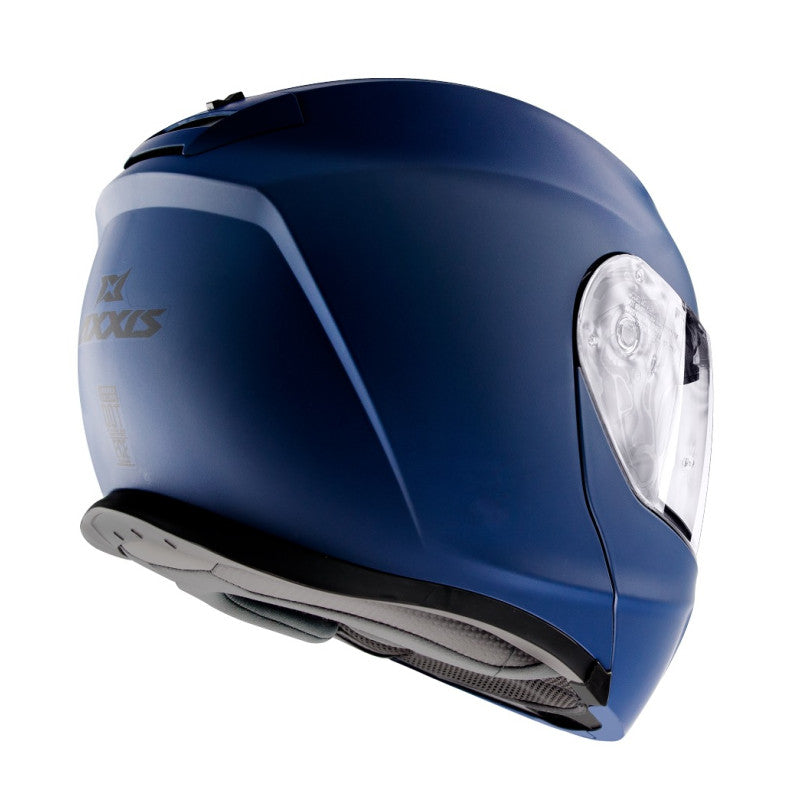 DOT Approved Blue Full Face Motorcycle Helmet – Lightweight, Ventilated, Stylish Design with Clear Visor for Street & Off-Road