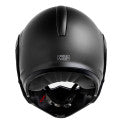 TOUR REVERSE FLIP MODULAR JET BLACK MATT OPENABLE MOTORCYCLE HELMET