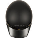 Sleek Solid Black Motorcycle Helmet – Matte Finish, Aerodynamic Design, Superior Protection & Comfortable Fit for Every Rider