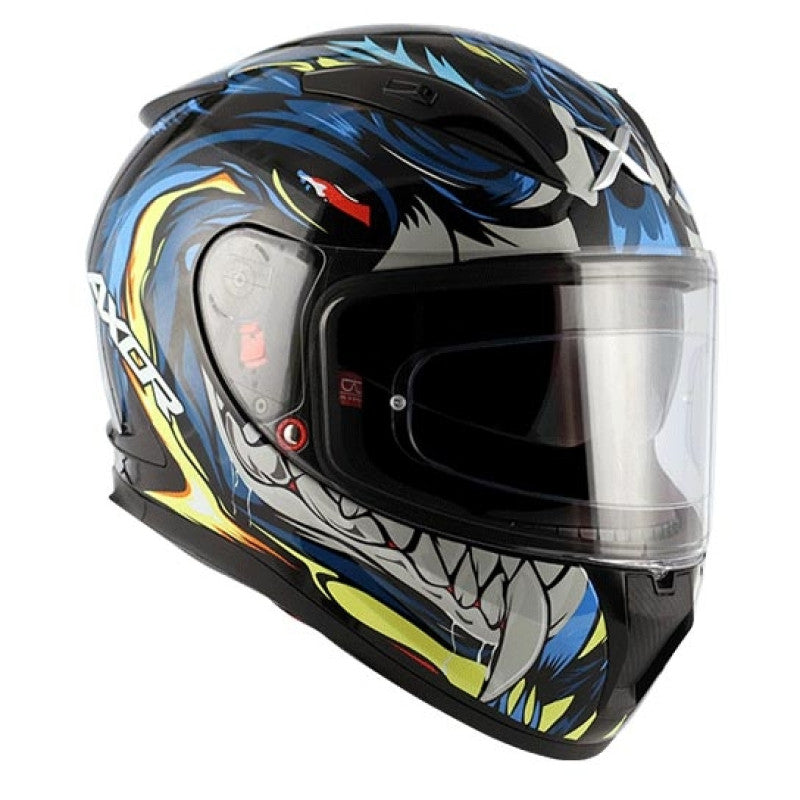 Sleek DOT Approved Full Face Motorcycle Helmet – Lightweight, Ventilated, Anti-Scratch Visor for Street & Off-Road Riders