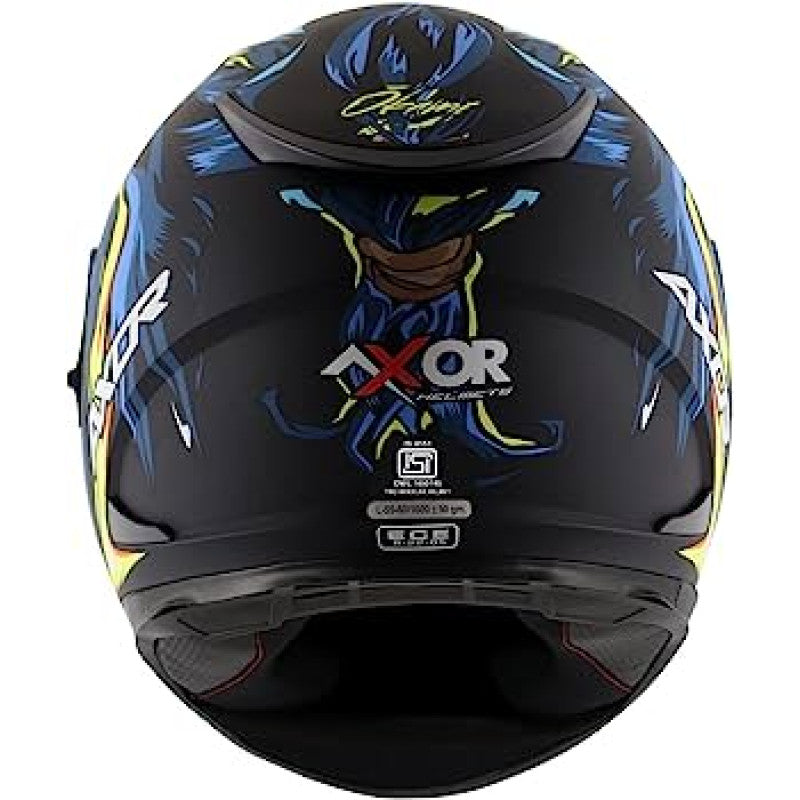 Sleek DOT Approved Full Face Motorcycle Helmet – Lightweight, Ventilated, Anti-Scratch Visor for Street & Off-Road Riders