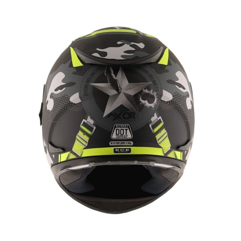 Premium DOT Approved Full Face Motorcycle Helmet – Lightweight, Aerodynamic, Anti-Scratch Visor for Street & Off-Road Riders