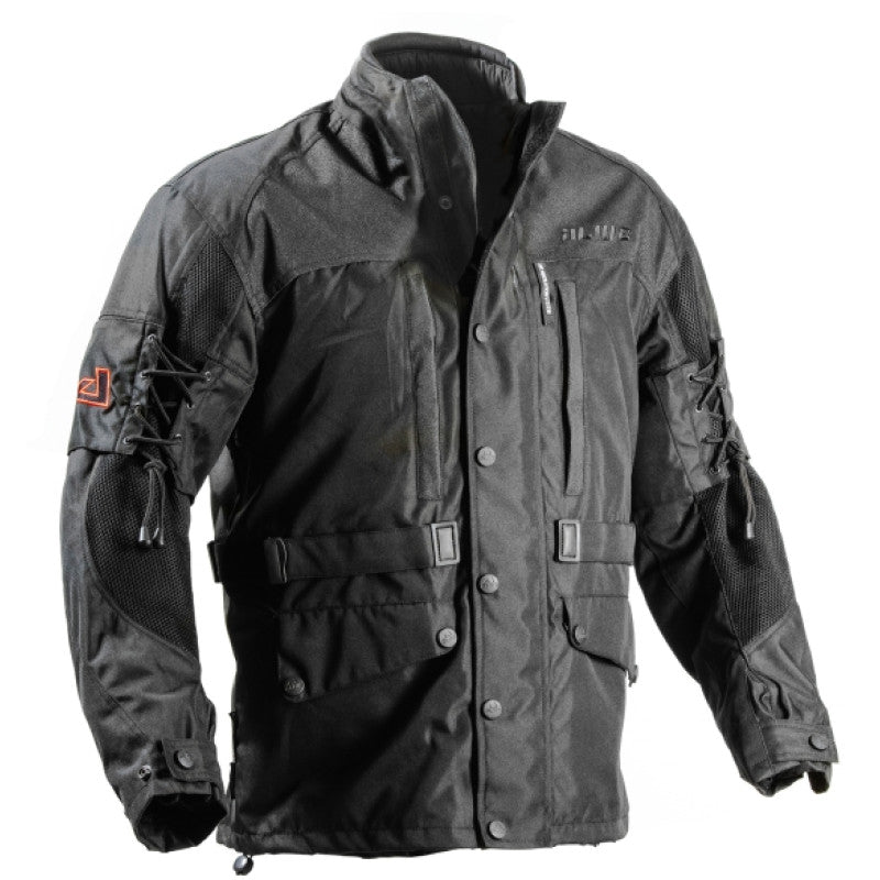 Restless Long Motorcycle Jacket – All-Weather, Waterproof, Windproof, CE Armored Touring Jacket for Maximum Coverage & Comfort