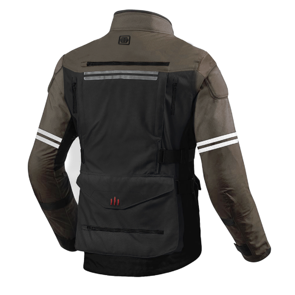 Roadway Combo 365 Sand Brown/Black Touring Jacket – CE Armored, Waterproof, Windproof, All-Season Adventure Motorcycle Gear