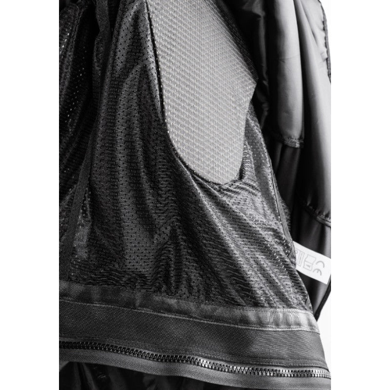 Premium Dynatech Lemon Flour Black Textile Motorcycle Jacket Waterproof, Windproof, CE Armored, All Weather Riding Gear