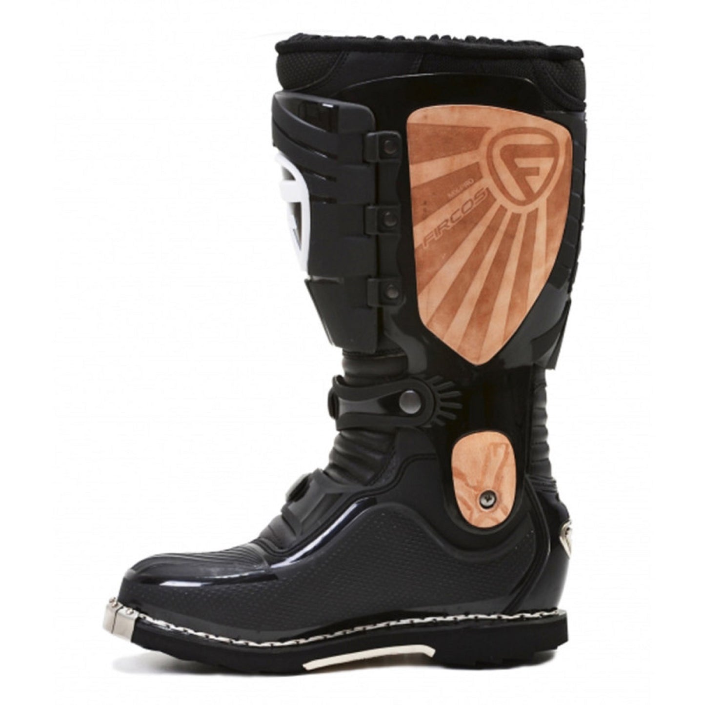 MX-001PRO Motocross Boots – Level 2 Protection, Waterproof Microfiber & TPU, Steel Toe, Heat Guard, Anti-Slip Sole, Reinforced Ankle & Calf Support for Unisex