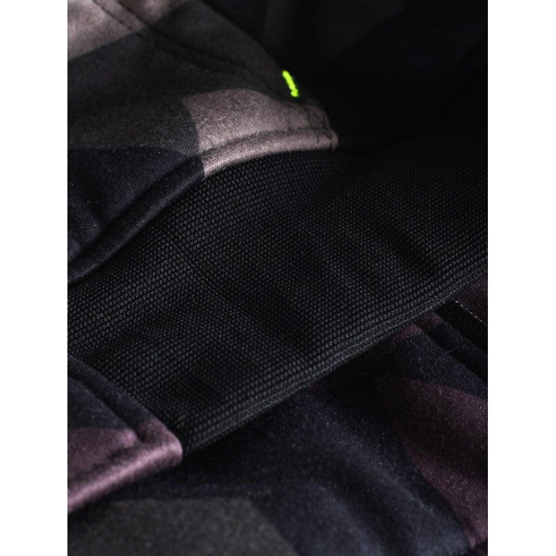 Motorcycle Premium Camo Forest Hoodie – CE Certified, Full Kevlar® Lining, Water-Repellent