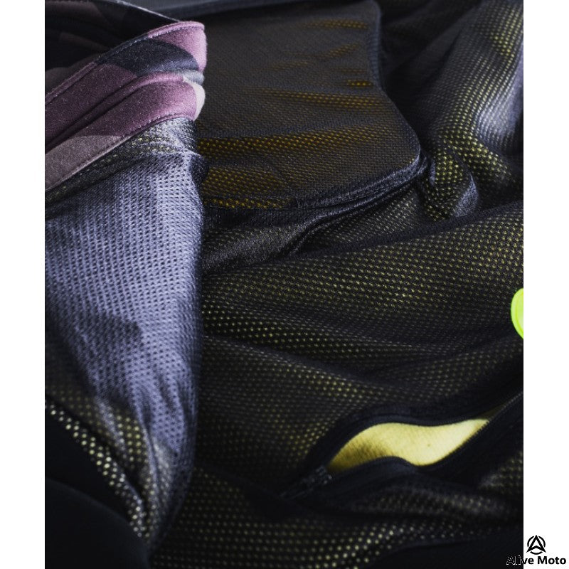 MC Premium Camo Forest Motorcycle Hoodie – CE Level-2 Protection & DuPont™ Kevlar® Lining