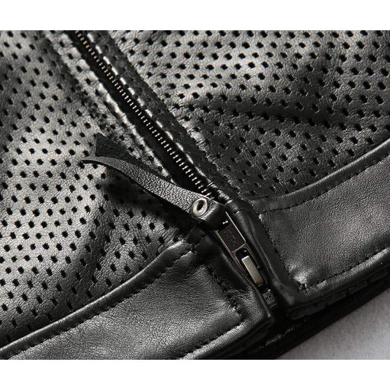 Premium city biker leather vest Premium Cowhide, Patch Ready Back, Ideal for Biker Clubs & Riders